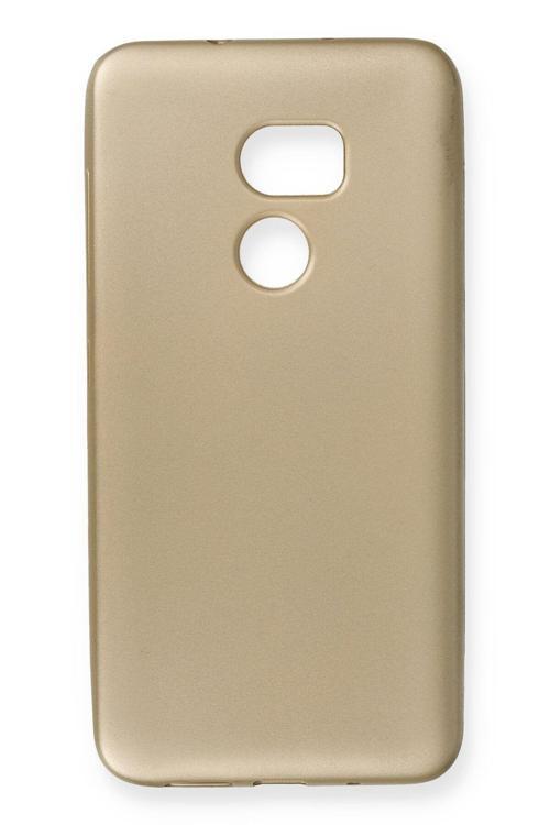 Ayvaz Akseesuar Htc One X10 Uyumlu Kılıf Premium Rubber Silikon - Gold