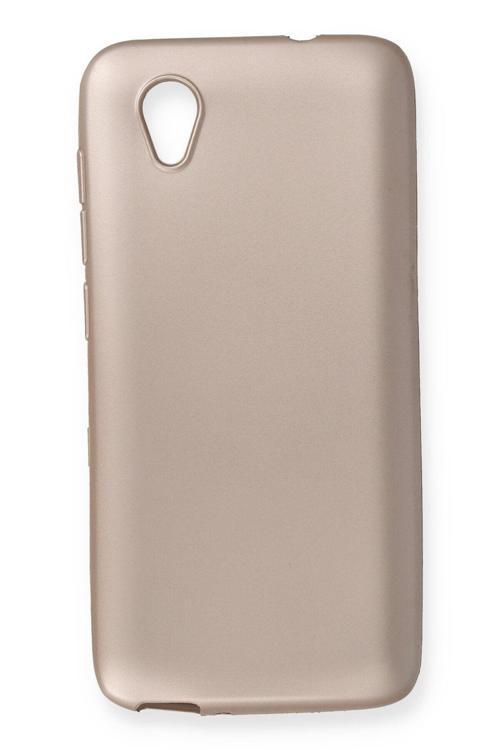 Ayvaz Akseesuar Newface Alcatel 1 Kılıf Premium Rubber Silikon - Rose Gold Uyumlu