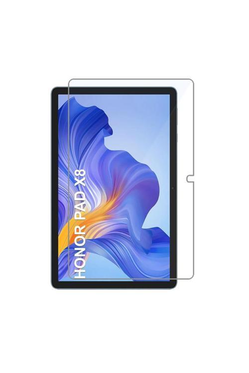 20068310 Honor Pad X8 10,1 Inç (Agm3-W09Hn) İle Uyumlu Kırılmaz Tablet Temperli Cam Ekran Koruyucu