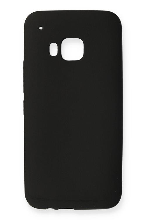 Newface Htc M9 Kılıf Premium Rubber Silikon - Siyah Uyumlu