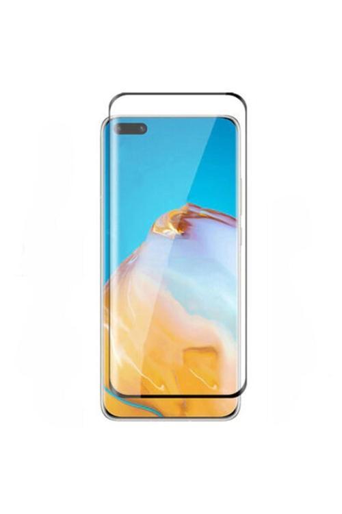 20068310 Huawei P40 Pro İle Uyumlu Şeffaf Esnek Kavisli Ekranı Tam Kaplayan Pet Ekran Koruyucu