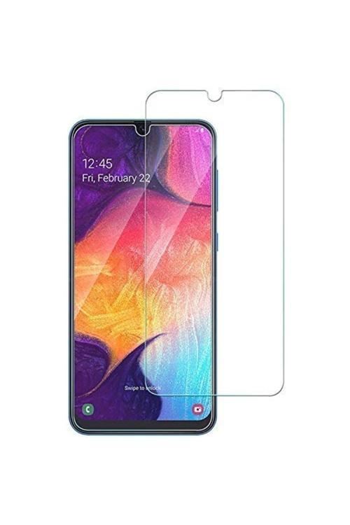 20068310 Samsung Galaxy A20 İle Uyumlu Ekran Koruyucu Şeffaf Temperli Kırılmaz Cam Ekran Koruyucu