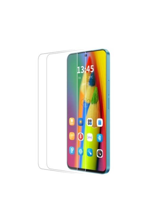 20068310 Samsung Galaxy A36 İle Uyumlu Ekran Koruyucu Şeffaf Temperli Kırılmaz Cam Ekran Koruyucu 2 Adet