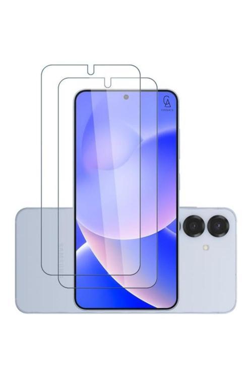 20068310 Samsung Galaxy S25 İle Uyumlu Ekran Koruyucu Şeffaf Temperli Kırılmaz Cam Ekran Koruyucu 2 Adet