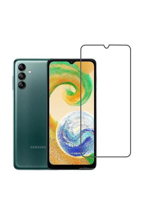 20068310 Samsung Galaxy A04S İle Uyumlu Ekran Koruyucu Şeffaf Temperli Kırılmaz Cam Ekran Koruyucu