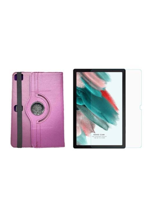 Tab 10 Fhd 4G Kılıf Tablet Kılıfı 10.1 Inç 360 Dönebilen Standlı Kancalı +Nano Ekran Koruyucu