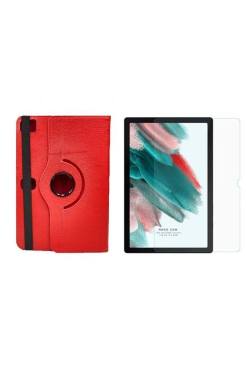 Tab 10 Fhd 4G Kılıf Tablet Kılıfı 10.1 Inç 360 Dönebilen Standlı Kancalı +Nano Ekran Koruyucu