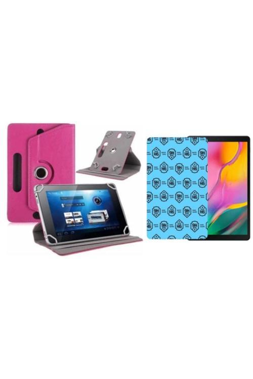 Ayvaz Akseesuar Dark Evopad A1046 Uyumlu Set Universal Tablet Kılıfı Ve Nano Ekran Koruyucu