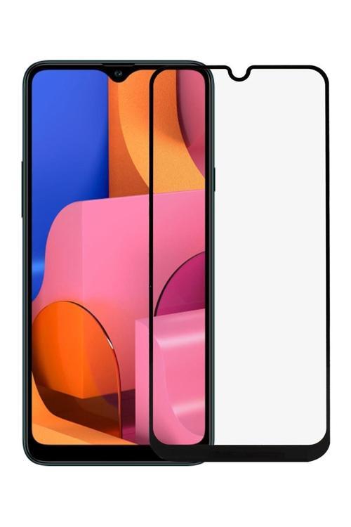 For Samsung Galaxy A20S Kırılmaz Cam 5D Tam Kaplayan Temperli Ekran Koruyucu