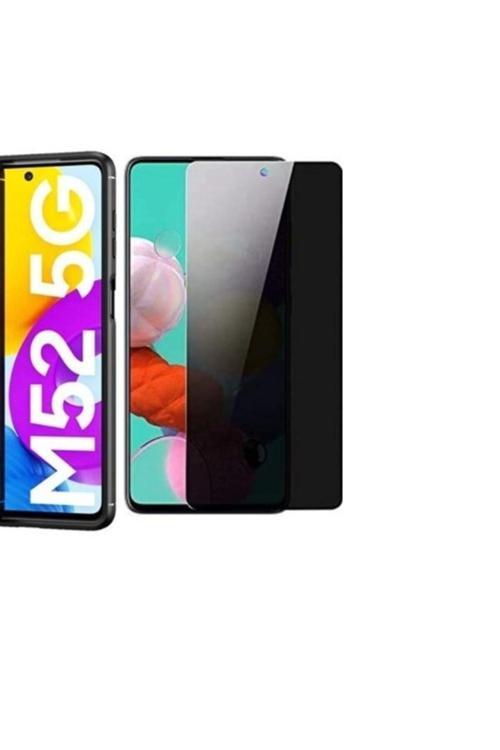 Samsung Galaxy M52 Hayalet Gizli Ekranı Tam Kapatan Kırılmaz Cam Görünmez Ekran Koruyucu