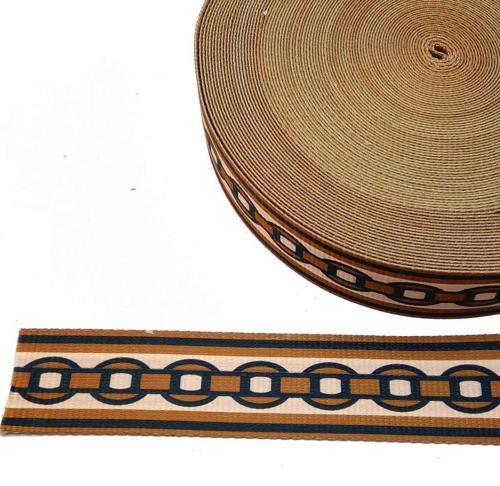 5 Cm Desenli  Polyester Kolon