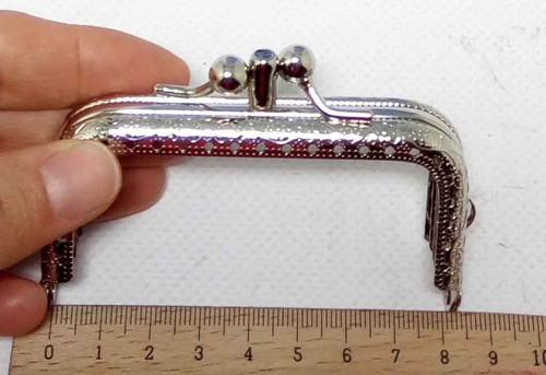 8.5 Cm Gümüş Cüzdan Klipsi
