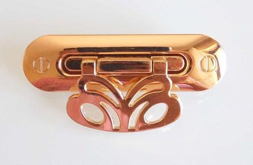 Light Gold Renk Vidali Kilit