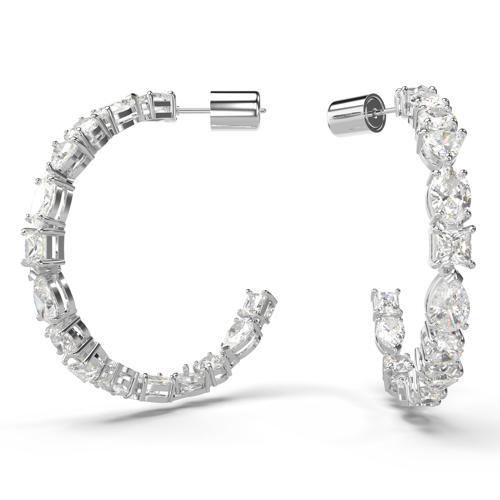 5672834 Swarovski Küpe Re Mesmera:Pe Hoop Czwh/Rhs
