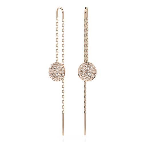 5689427 Swarovski Küpe Meteora:Pe Chaın Cre/Ros