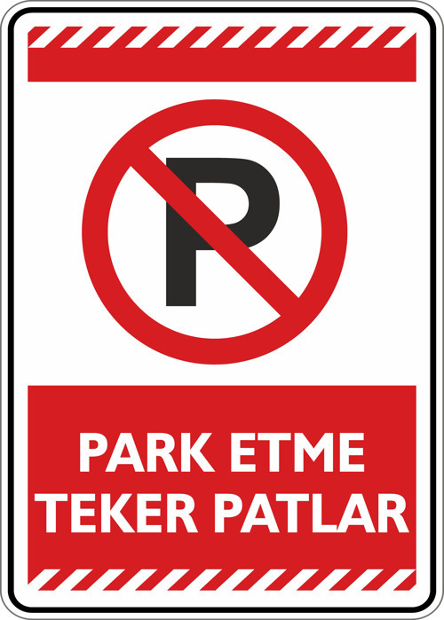 Park Etme Teker Patlar