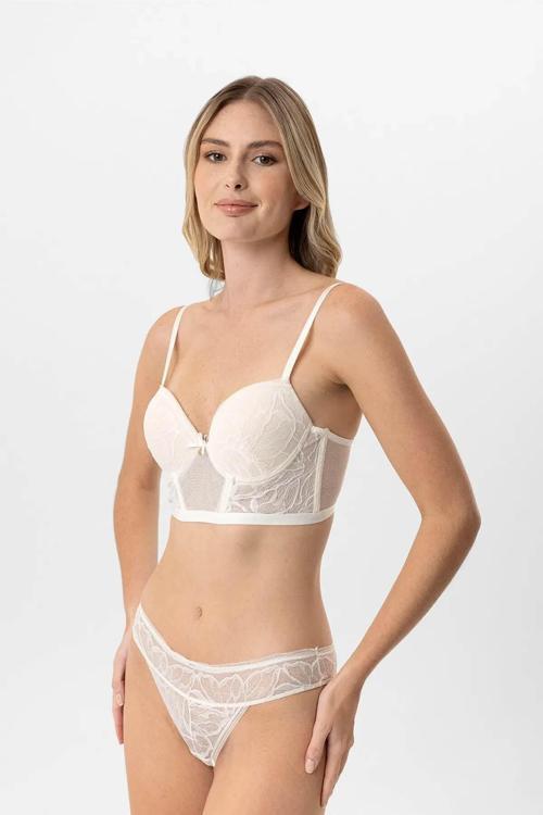 Dantelli Push Up Büstiyer Takım