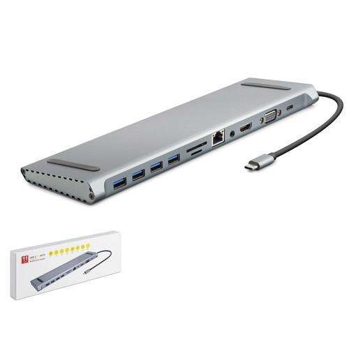 Hdx7854 Type-C Hdtv Combo Type-C + Hdmi 4K 30Hz + 4-Usb3.0 + Vga + Audio