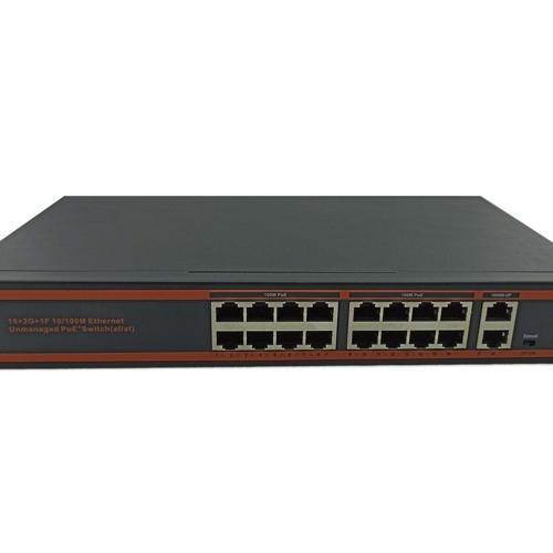 Hif1621Gbl-C 16 Port Poe+ 10-100 Mbps 2 Port 10-100-1000 Mbps 1 Sfp Switch