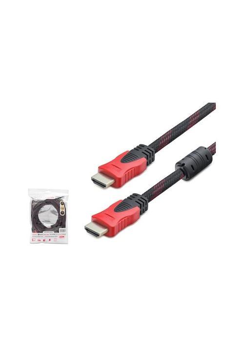 Hdx2017 10 Metre Hdmi (M) To Hdmi (M) Kablo Örgülü 10 Metre Siyah