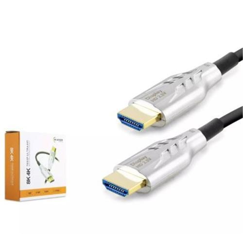 Hdx2047 Hdmi Kablo Pvc 8K 60Hz 2.1V Optic Od8.0 10 Metre Siyah