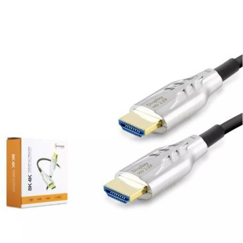 Hdx2050 Hdmi Kablo Pvc 8K 60Hz 2.1V Optic Od8.0 30 Metre Siyah