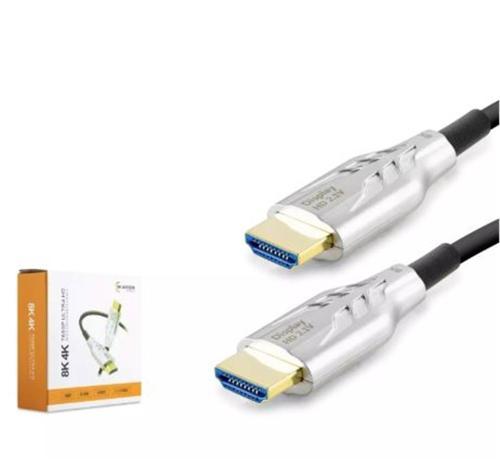 Hdx2052 Hdmi Kablo Pvc 8K 60Hz 2.1V Optic Od8.0 100 Metre Siyah