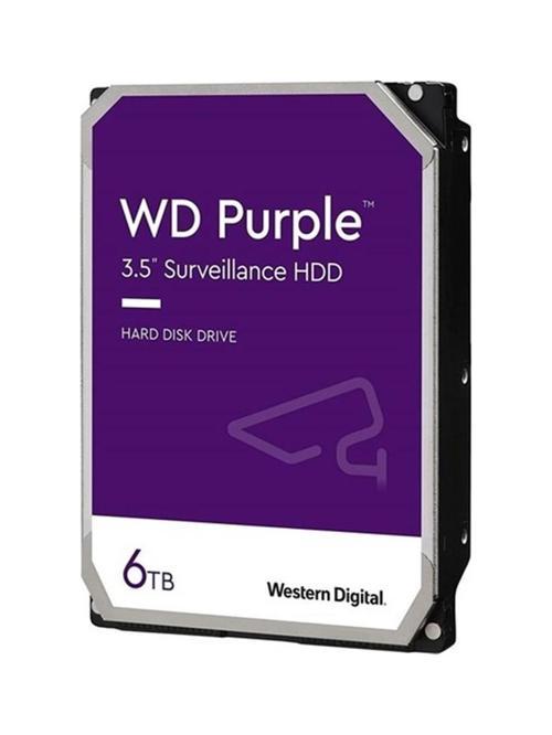 6Tb Purple 3.5" 256Mb Sata 6Gb-S 7-24Wd64Purz Güvenlik Harddisk