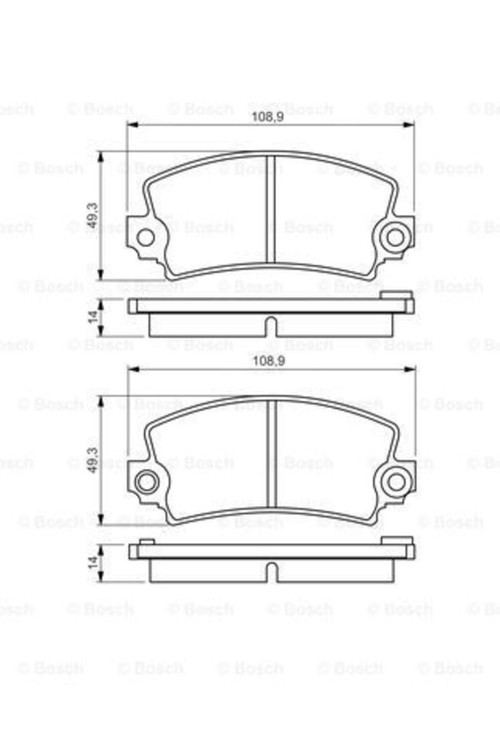 0986495270 Renault R12 Ön Disk Balata