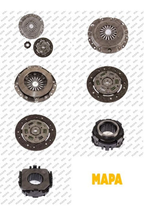Renault R12 1300 Debriyaj Seti 1971-1975 Arası 7701461381 7701464770 000170100