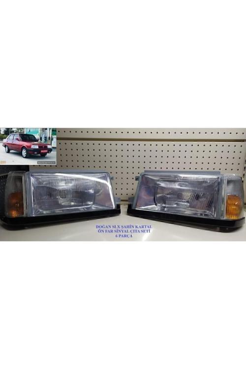 Doğan Slx Kartal Şahin Ön Far +Sinyal+ Çıta Set 6 Parça Takım Tyc00373400673 Uyumlu