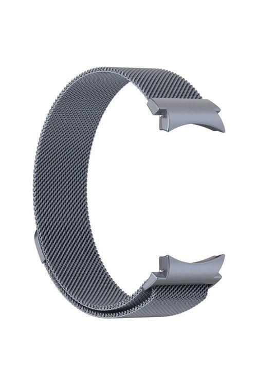 20068310 Samsung Galaxy Watch 6 Classic 40Mm İle Uyumlu Metal Tel-Örgü İşlemeli Kordon