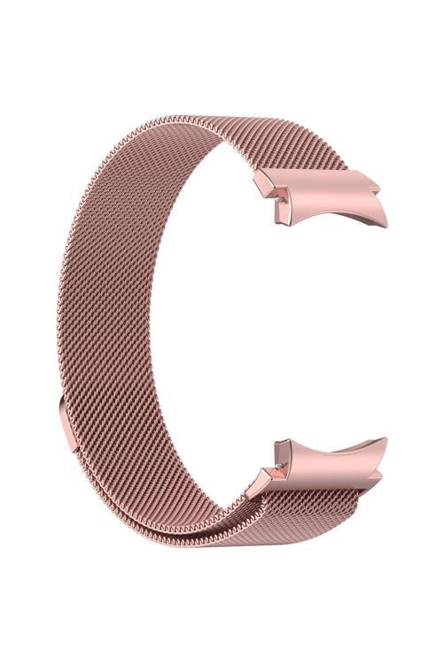 20068310 Samsung Galaxy Watch 6 Classic 40Mm İle Uyumlu Metal Tel-Örgü İşlemeli Kordon