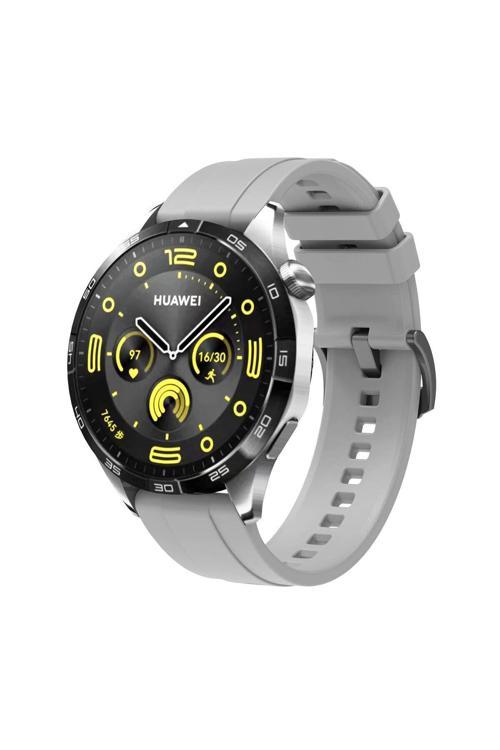 20068310 Huawei Gt4 22Mm İle Uyumlu Şık Tasarımlı Silikon Kordon