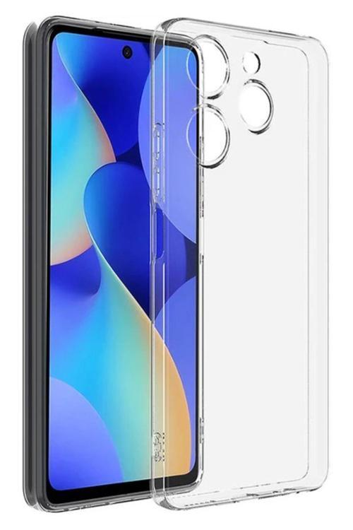 20068310 General Mobile Gm Era 50 İle Uyumlu Kılıf Şeffaf Kamera Korumalı Esnek Silikon Telefon Kılıfı Kapak