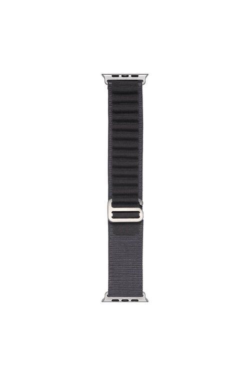 20068310 Apple Watch 1/2/3 38Mm Uyumlu Kordon Metal Tokalı Hasır Kordon