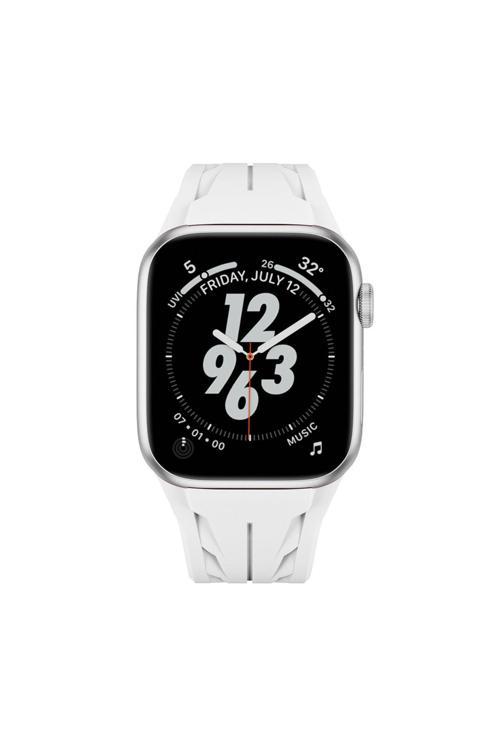 20068310 Apple Watch 4-5-6-Se 1.Nesil 44Mm Uyumlu Yüksek Kalite Tpu Silikon Kordon Kayış