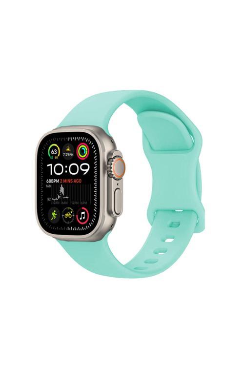 20068310 Apple Watch Ultra/Ultra2 49Mm Uyumlu Yumuşak Hafif Silikon Kordon Kayış