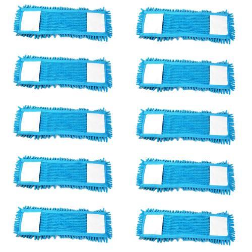 Mikrofiber Islak Kuru Nemli Makarna Şönil Palet Tablet Mop Yedeği - 80 Cm. - 10 Adet
