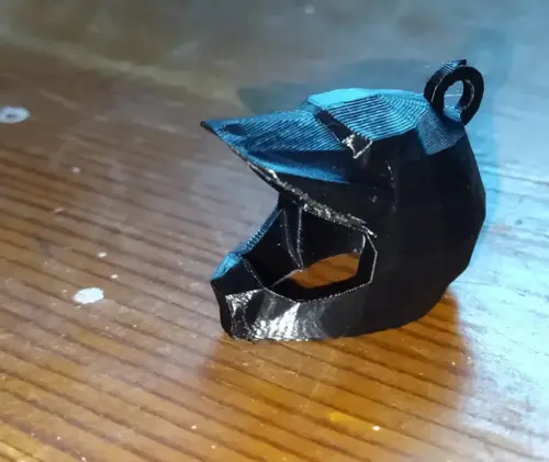  Motokros Kask - Anahtarlık  1 Adet - Çevre Dostu PLA