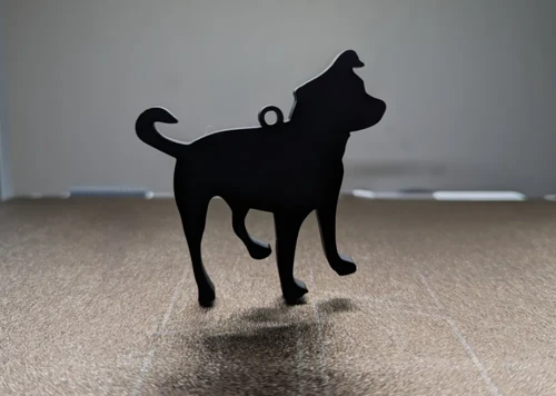 Köpek Anahtarlık 1 Adet - Çevre Dostu PLA