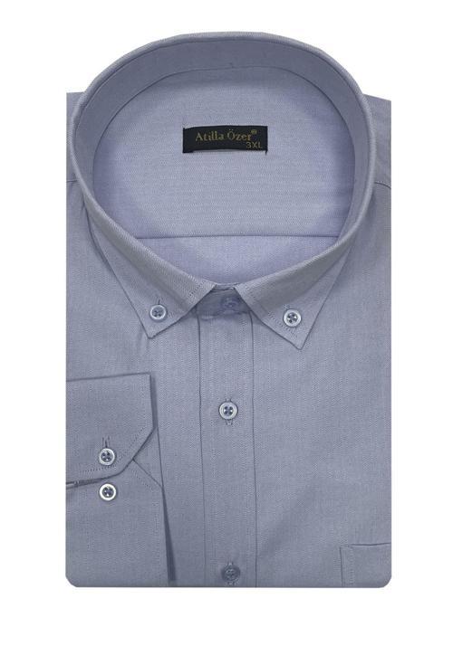Büyük Beden Klasik Erkek Gömlek 7328