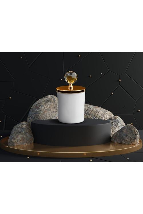 Yılbaşı Çam Ağacı Konseptli Hediyelik Kırmızı Abajur Mumluk Seti 2 Adet 7x14 cm