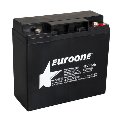 Euroone Eo1218 12 Volt - 18 Amper Akü (181 X 76 X 167 Mm)