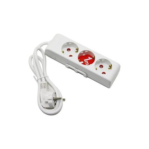 Rı-tech  3lü - 1mt  Uzatma Kablo - Topraklı Grup Priz  001 175 310002 01 00