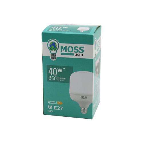 40w  Torch  Led Ampul Plastik E27 3600lumen L175° 5000 Saat Ömür Ip20 185-265v Ac  Ms-3098