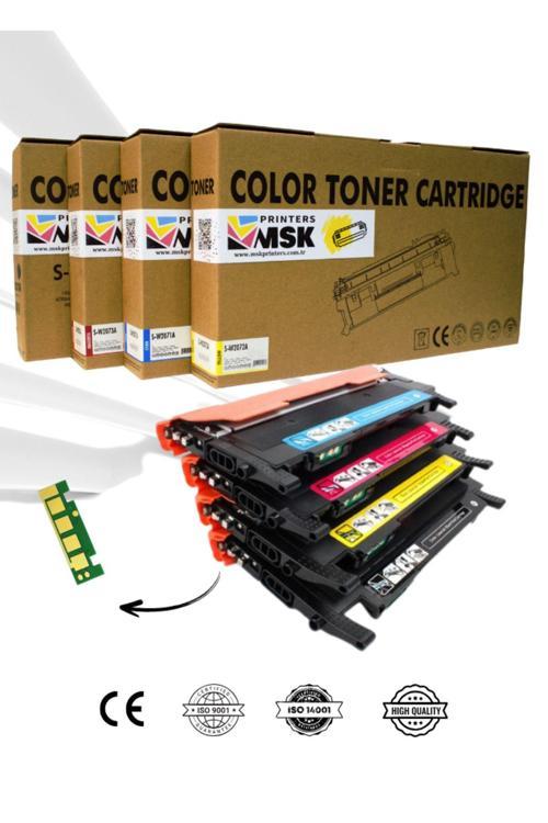 Hp 117A Renkli Çipli Muadil Toner Seti