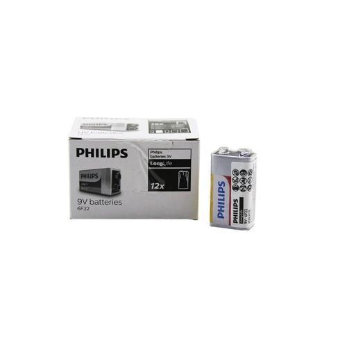 Phılıps  9v  Pil  12pcs