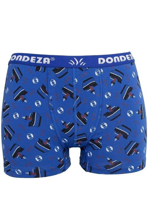 6'Lı Paket Desenli Erkek Çocuk Boxer Çok Renkli 3-4 Yaş