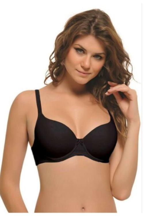 Desteksiz Mikro Cup Sütyen Siyah 3505 Siyah 75B